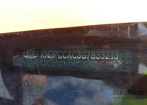 2016 Kia Sportage Ex из США, поврежденный, VIN KNDPCCAC3G7833213